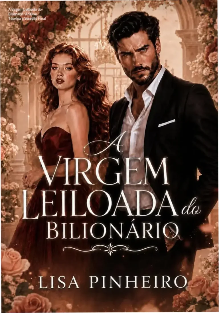 Capa do eBook 'A Virgem Leiloada do Bilionário' de Lisa Pinheiro, romance adulto em formato Kindle