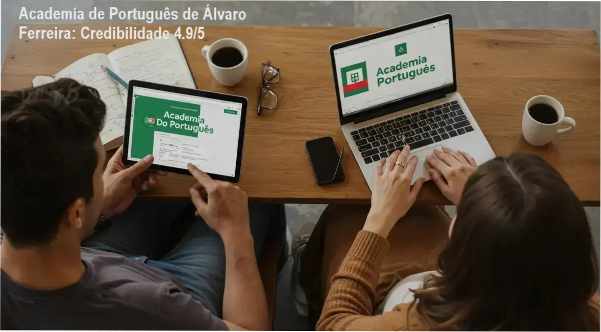 Academia de Português de Álvaro Ferreira – custo-benefício excepcional e 4.9 de avaliação