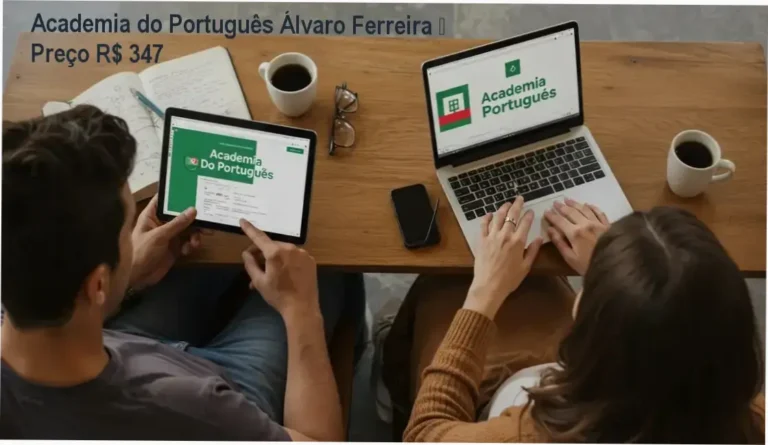Academia do Português de Álvaro Ferreira – custo-benefício R$ 347 por 94h de vídeo