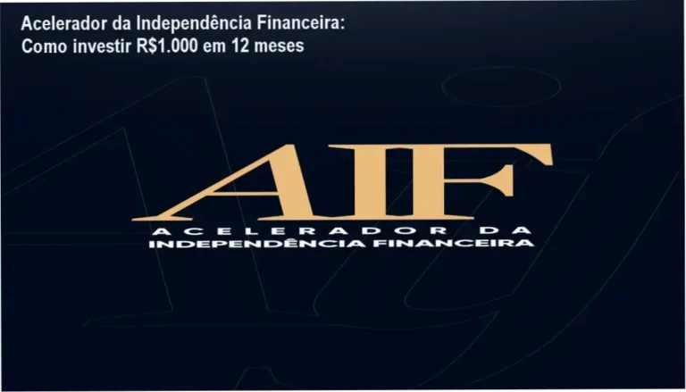 Acelerador da Independência Financeira cronograma de dedicação e carga horária
