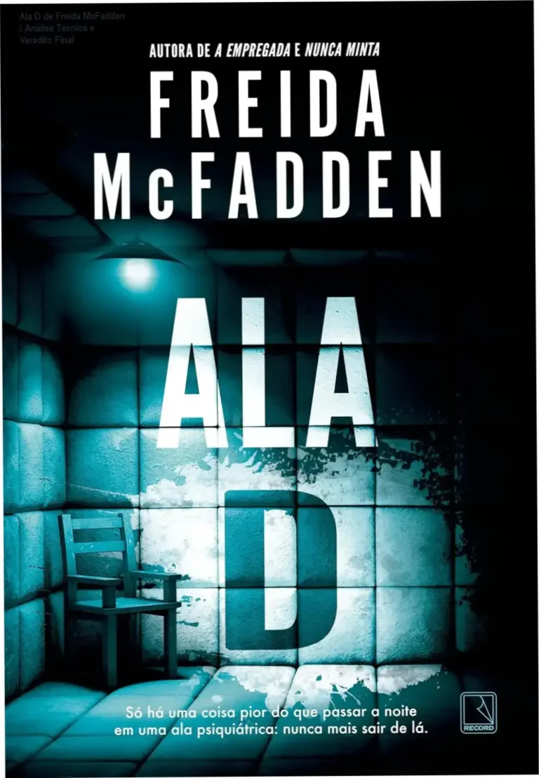 Capa do ebook Ala D de Freida McFadden, thriller médico de suspense