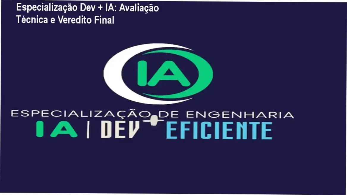 Alberto Luiz apresentando o curso avançado de Engenharia de IA para desenvolvedores