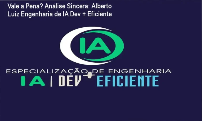 Capa informativa sobre o tema Alberto Luiz Engenharia de IA Dev + Eficiente