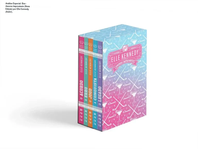 Capa informativa sobre o tema Box - Amores Improváveis (Nova Edição) por Elle Kennedy (Autor),