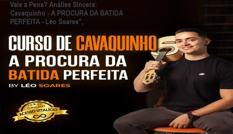 Capa informativa sobre o tema Cavaquinho - A PROCURA DA BATIDA PERFEITA - Léo Soares",
