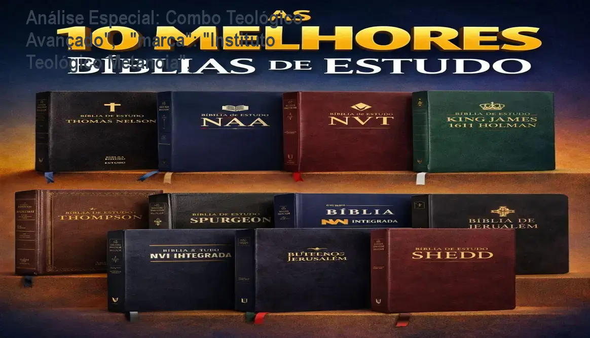 Capa informativa sobre o tema Combo Teológico Avançado", "marca": "Instituto Teológico Metanoia",