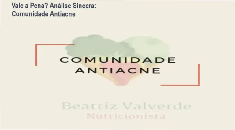 Capa informativa sobre o tema Comunidade Antiacne