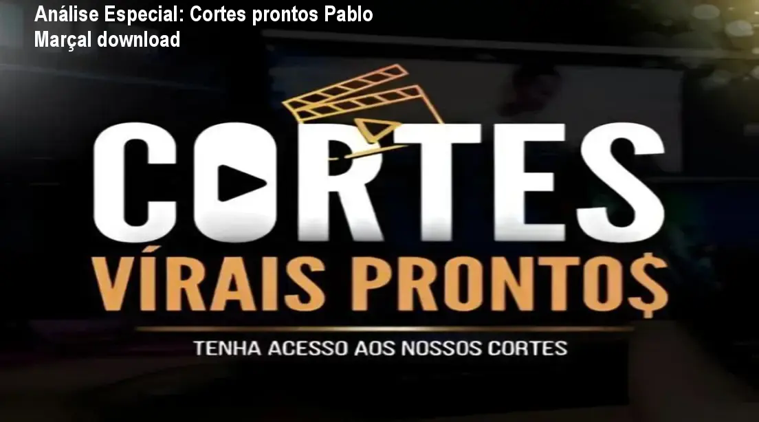 Capa informativa sobre o tema Cortes prontos Pablo Marçal download