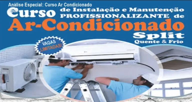 Capa informativa sobre o tema Curso Ar Condicionado Split