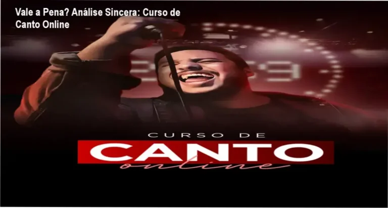 Capa informativa sobre o tema Curso de Canto Online