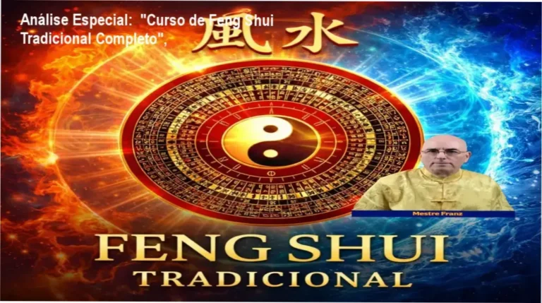 Capa informativa sobre o tema "Curso de Feng Shui Tradicional Completo",