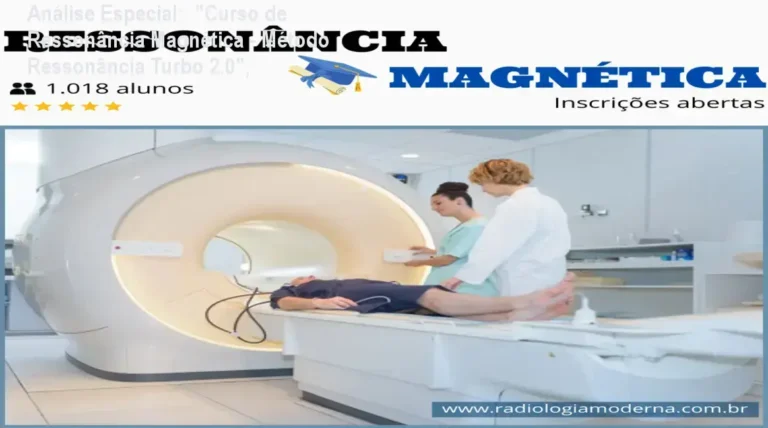 Capa informativa sobre o tema "Curso de Ressonância Magnética - Método Ressonância Turbo 2.0",