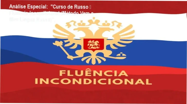 Capa informativa sobre o tema "Curso de Russo – Fluência Incondicional (Método Vem a Mim Língua Russa)",
