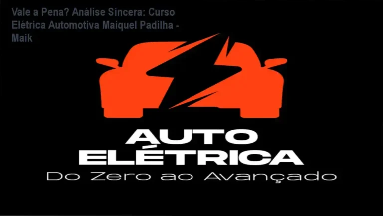 Capa informativa sobre o tema Curso Elétrica Automotiva Maiquel Padilha - Maik