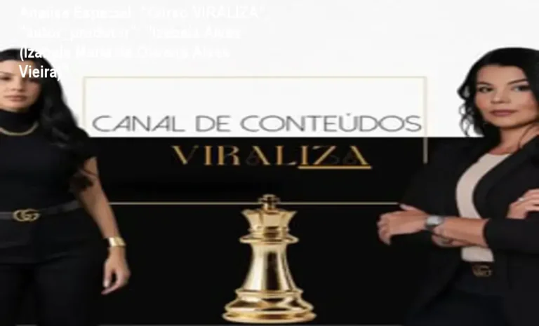 Capa informativa sobre o tema "Curso VIRALIZA", "autor_produtor": "Izabela Alves (Izabela Maria de Oliveira Alves Vieira)"