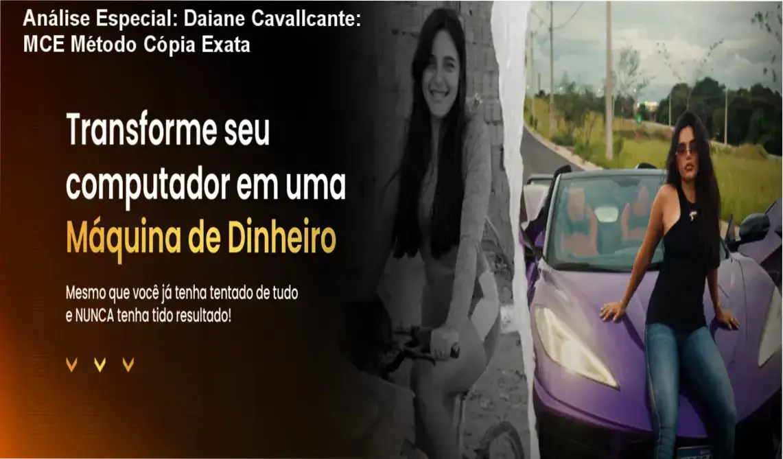 Análise Especial: Daiane Cavallcante: MCE Método Cópia Exata