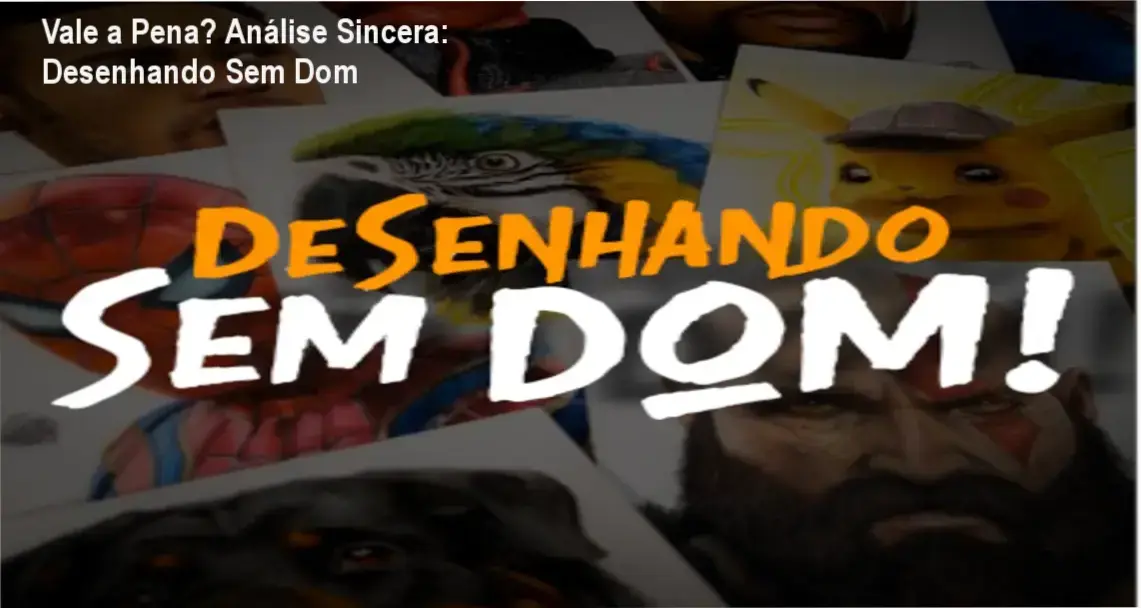 Capa informativa sobre o tema Desenhando Sem Dom