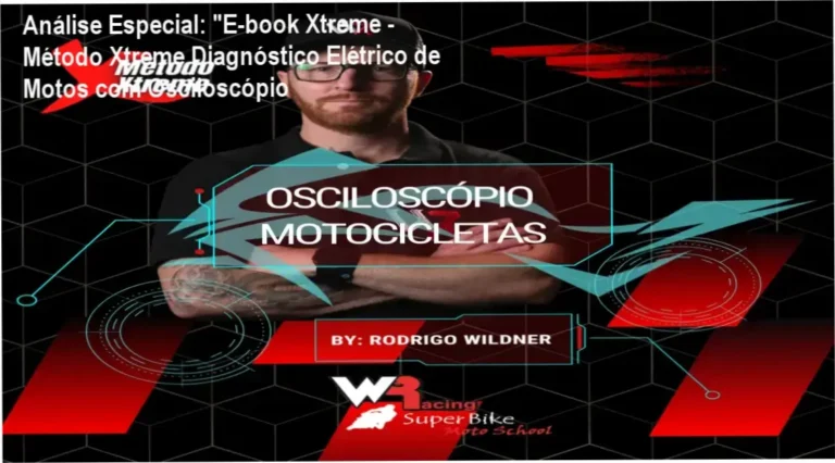 Capa informativa sobre o tema "E-book Xtreme - Método Xtreme Diagnóstico Elétrico de Motos com Osciloscópio