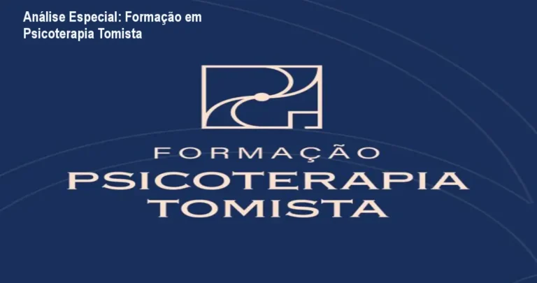 Capa informativa sobre o tema Formação em Psicoterapia Tomista