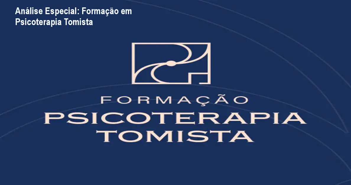 Capa informativa sobre o tema Formação em Psicoterapia Tomista