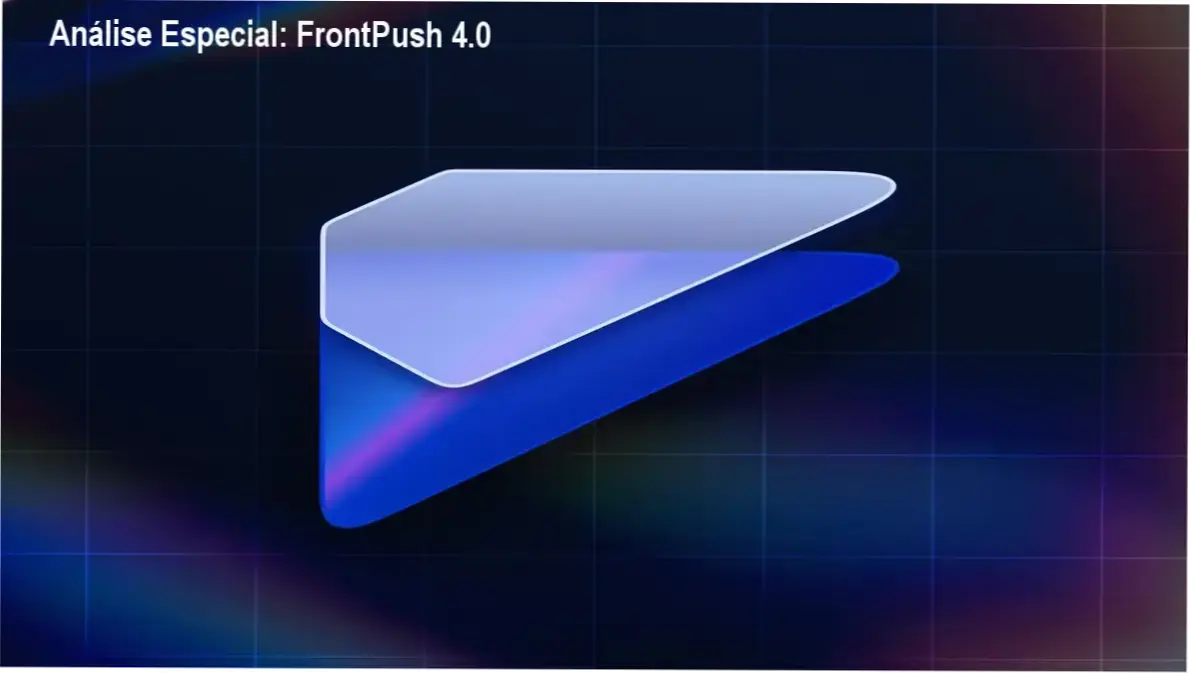 Capa informativa sobre o tema FrontPush 4.0