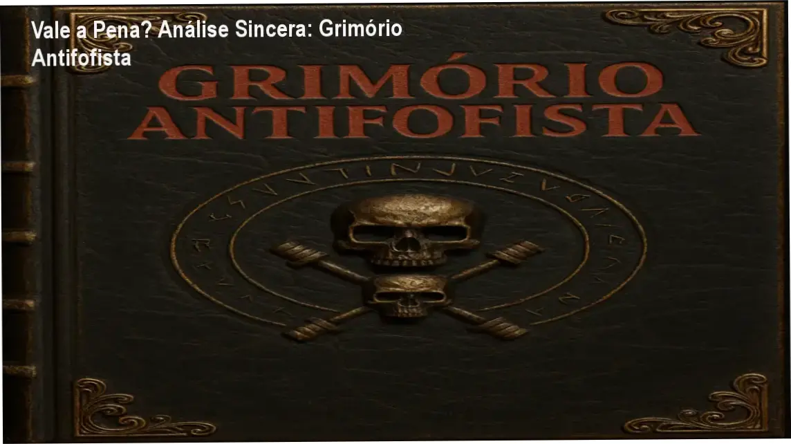 Capa informativa sobre o tema Grimório Antifofista