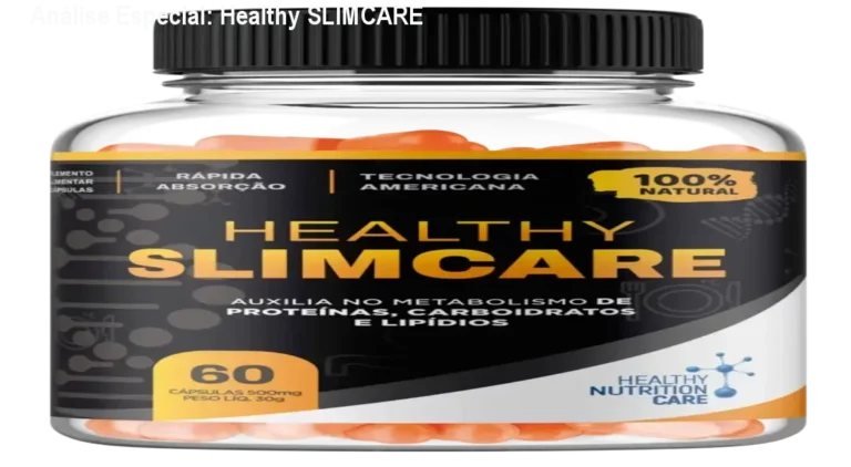 Capa informativa sobre o tema Healthy SLIMCARE