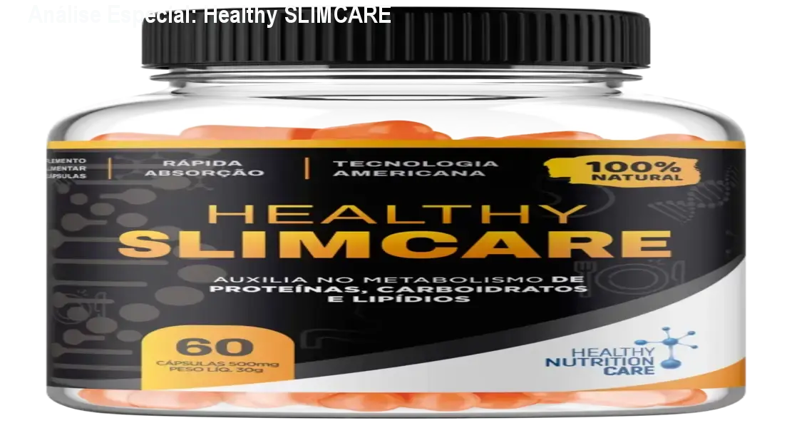 Capa informativa sobre o tema Healthy SLIMCARE