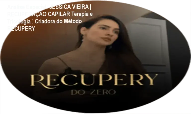 Capa informativa sobre o tema JESSICA VIEIRA | RECUPERAÇÃO CAPILAR Terapia e Tricologia • Criadora do Método RECUPERY