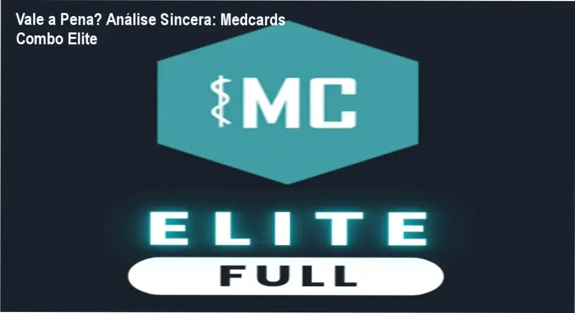 Capa informativa sobre o tema Medcards Combo Elite