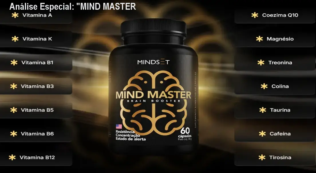 Capa informativa sobre o tema "MIND MASTER