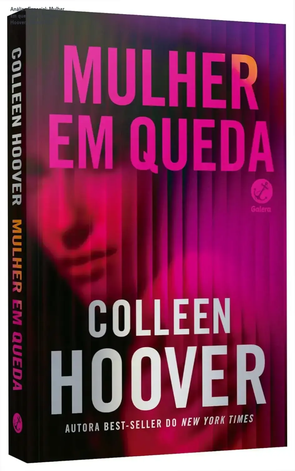 Capa informativa sobre o tema Mulher em queda por Colleen Hoover | EbookPDF