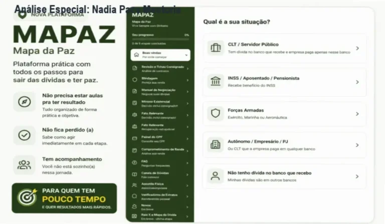 Capa informativa sobre o tema Nadia Pace Mentoria