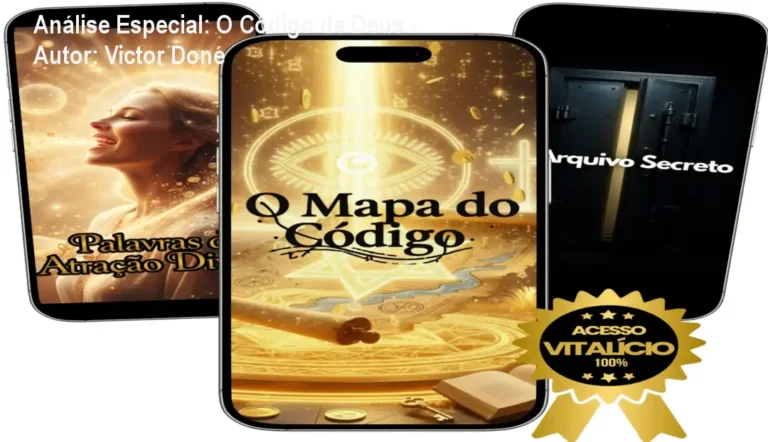 Capa informativa sobre o tema O Código de Deus - Autor: Victor Doné