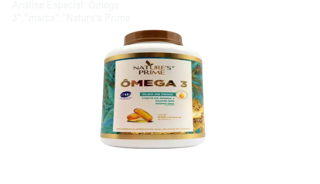 Capa informativa sobre o tema Ômega 3","marca":"Nature's Prime