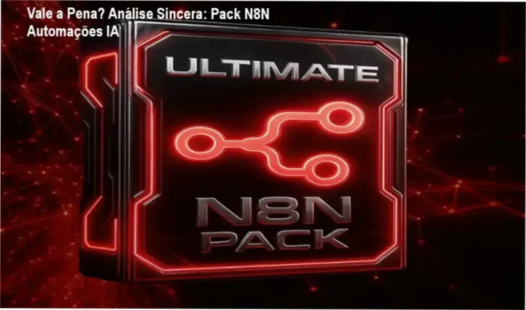 Capa informativa sobre o tema Pack N8N Automações IA