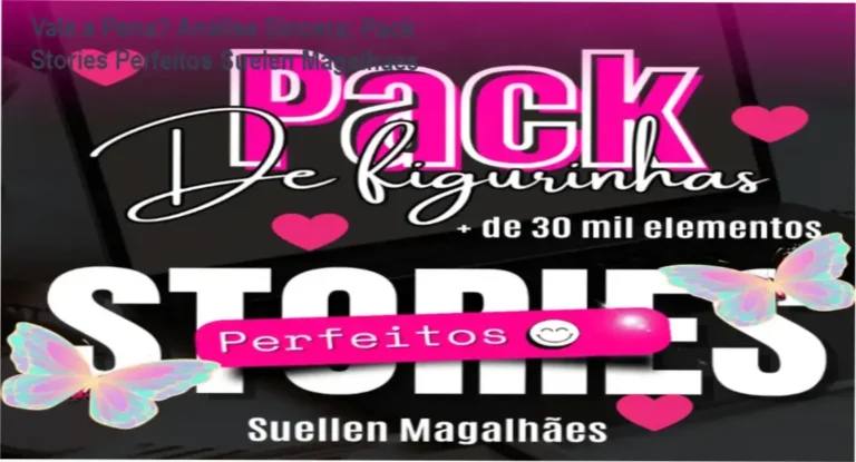 Capa informativa sobre o tema Pack Stories Perfeitos Suelen Magalhaes