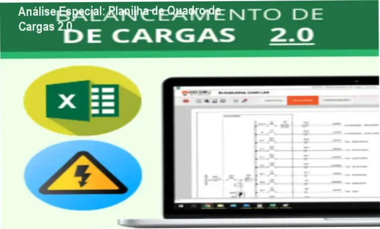 Capa informativa sobre o tema Planilha de Quadro de Cargas 2.0