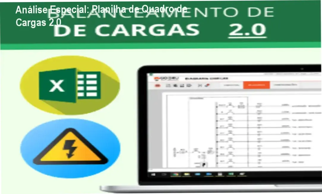 Capa informativa sobre o tema Planilha de Quadro de Cargas 2.0