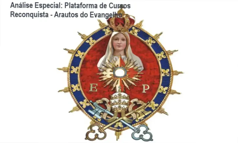 Capa informativa sobre o tema Plataforma de Cursos Reconquista - Arautos do Evangelho