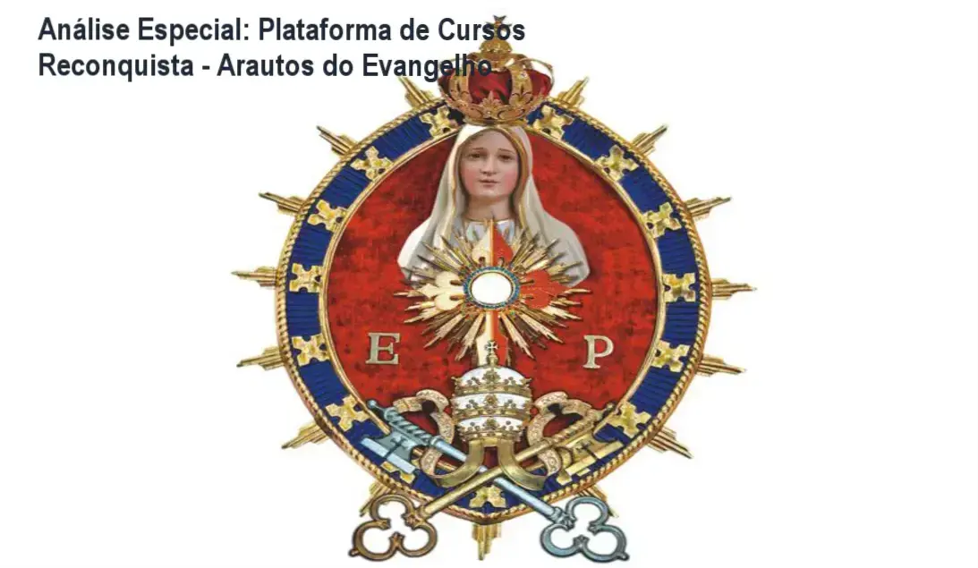 Capa informativa sobre o tema Plataforma de Cursos Reconquista - Arautos do Evangelho
