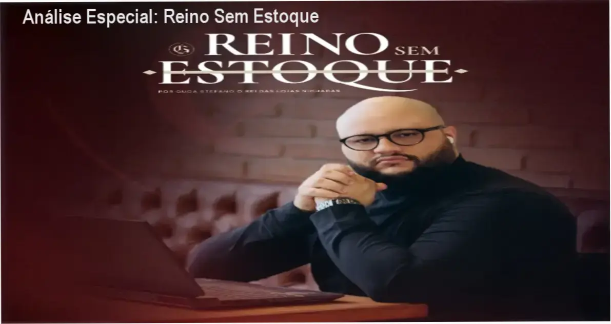 Capa informativa sobre o tema Reino Sem Estoque