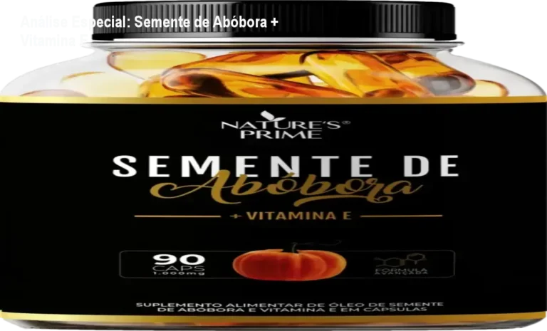Capa informativa sobre o tema Semente de Abóbora + Vitamina E