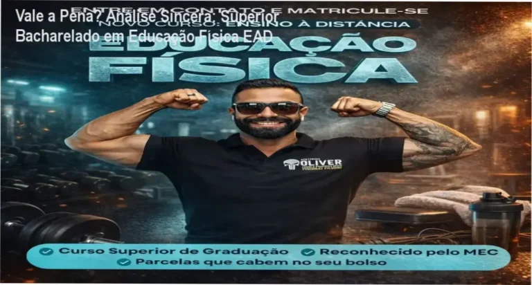 Capa informativa sobre o tema Superior Bacharelado em Educação Física EAD