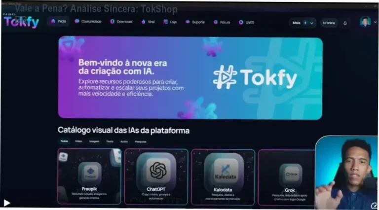 Capa informativa sobre o tema TokShop BR