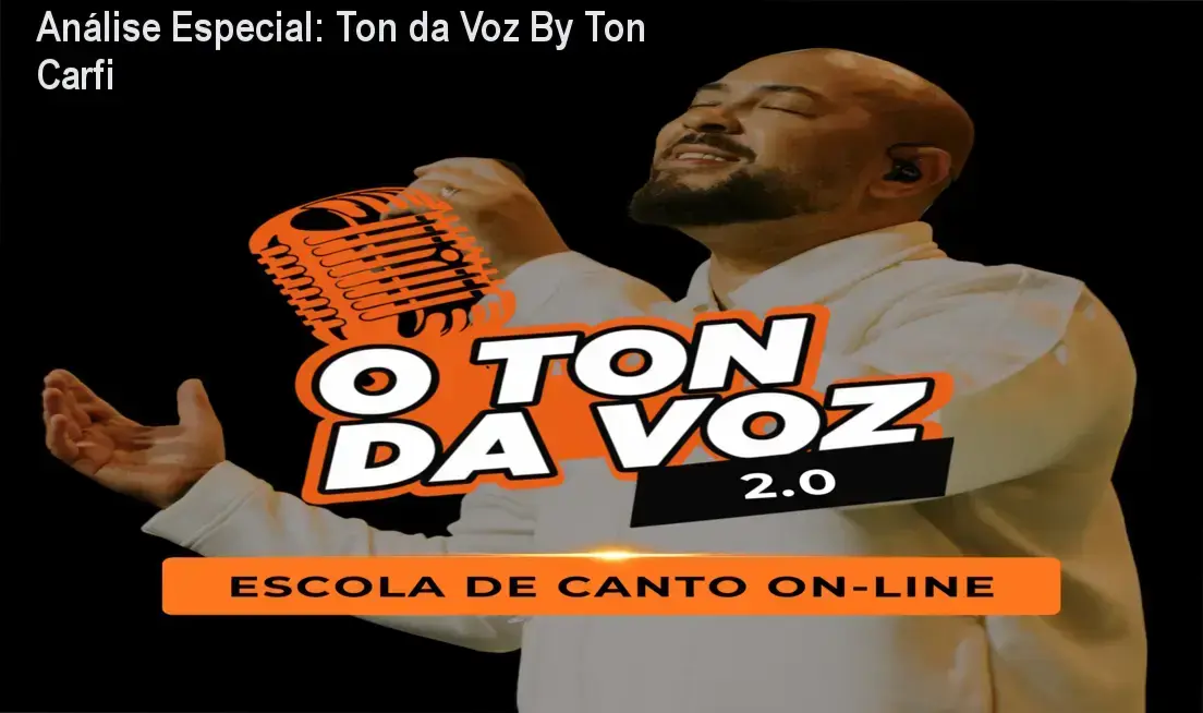 Capa informativa sobre o tema Ton da Voz By Ton Carfi