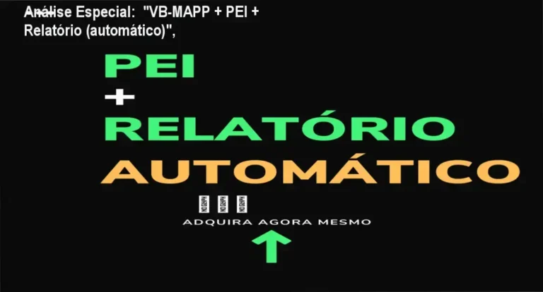 Capa informativa sobre o tema "VB-MAPP + PEI + Relatório (automático)",