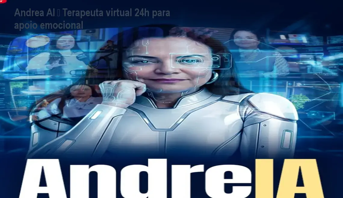 Andrea AI – Terapeuta virtual 24h para apoio emocional