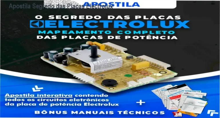Apostila Segredo das Placas Electrolux