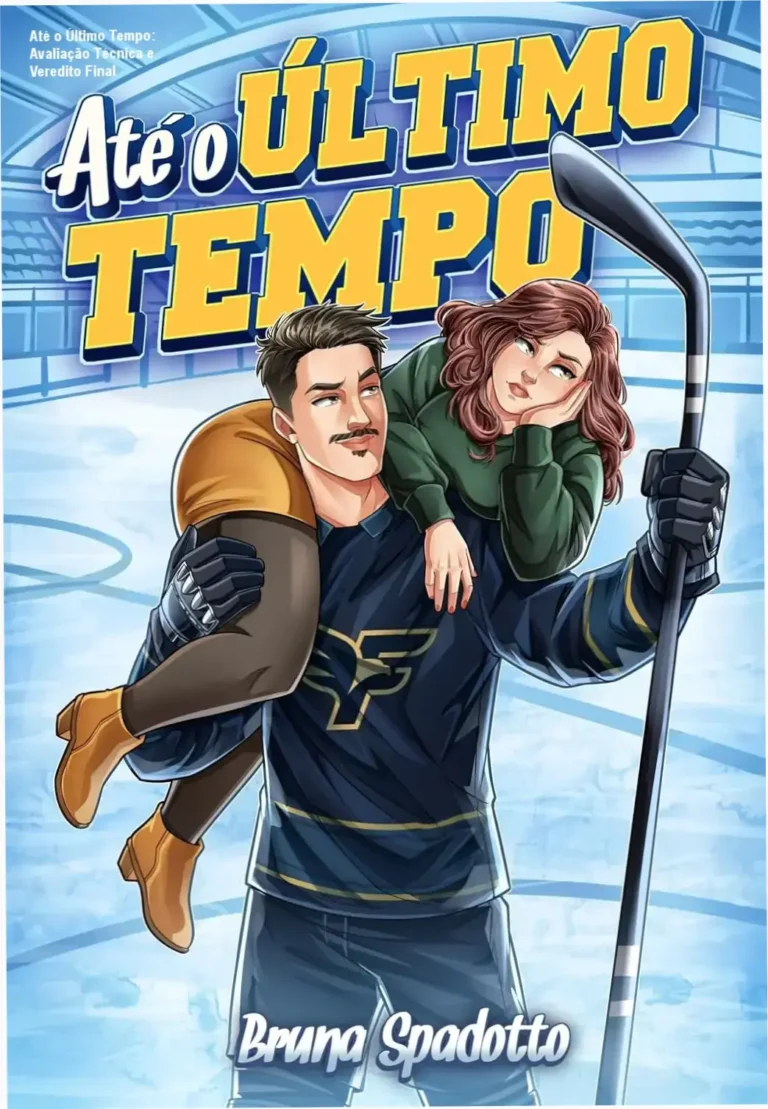 Capa do eBook Até o Último Tempo de Bruna Spadotto mostrando casal em dilema
